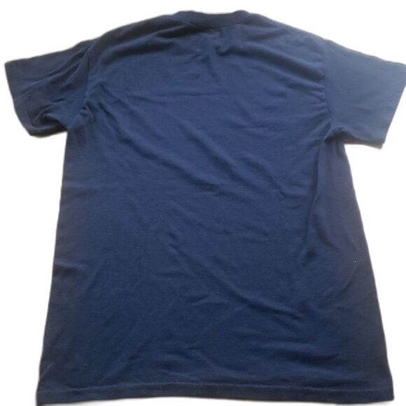 Black Horse Graphic Tee Womens Small Casual Slim Fit Short Sleeve 17.5" p2p 25"L - Picture 2 of 3